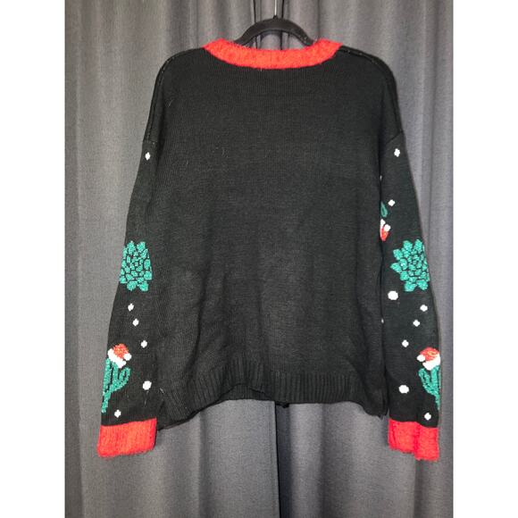 Ugly Christmas Sweater Xmas Size Large Llama - Picture 3 of 3